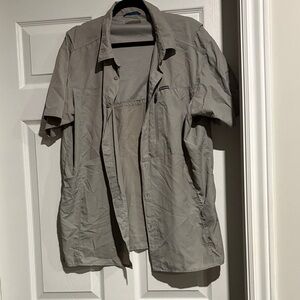 Columbia Men's Light Gray Shirt Jacket